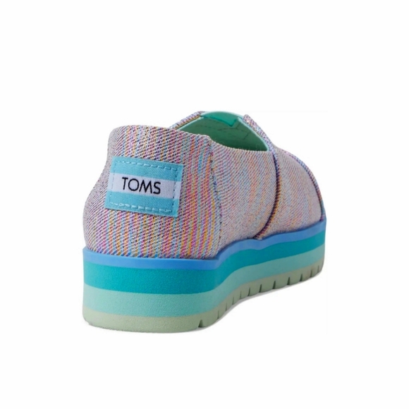 TOMS Kids' Alpargata Platform Slip-On - Picture 3 of 7